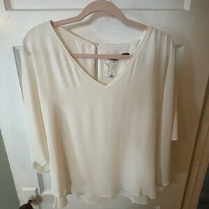 Cream Blouse NWT